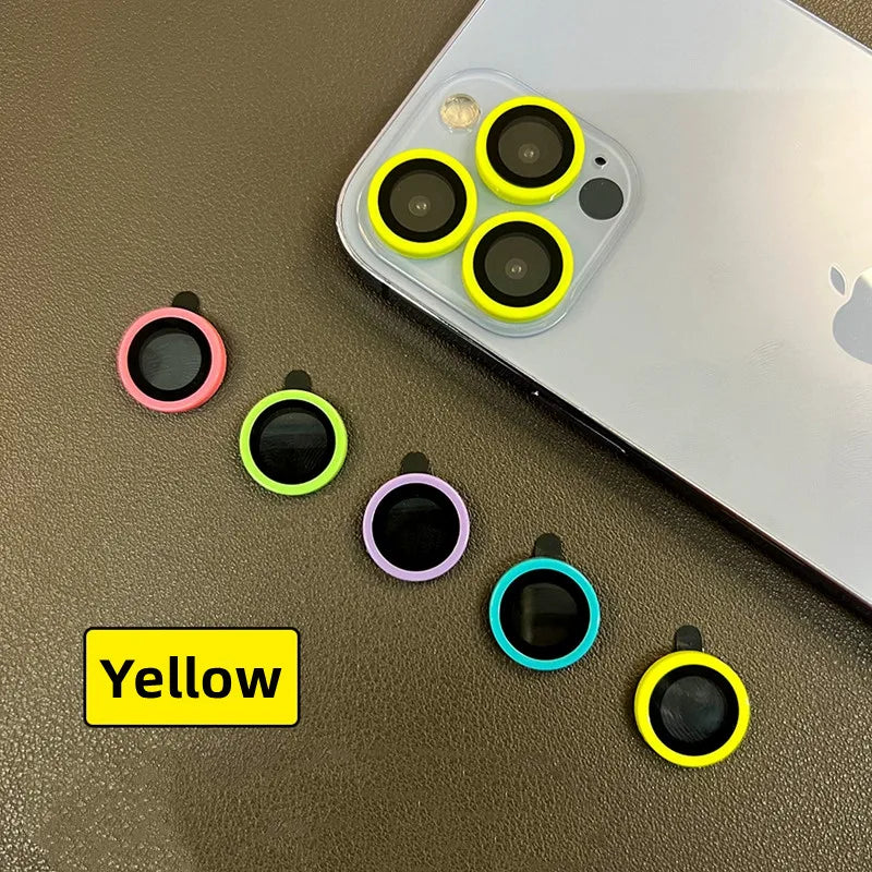 Pelindung Kanta Bercahaya Untuk iPhone 16 Pro Max 14 15 15 Pro Max Ceramic Camera Lens Pelindung Kaca Pada iPhone 16 Pro 14 pro max