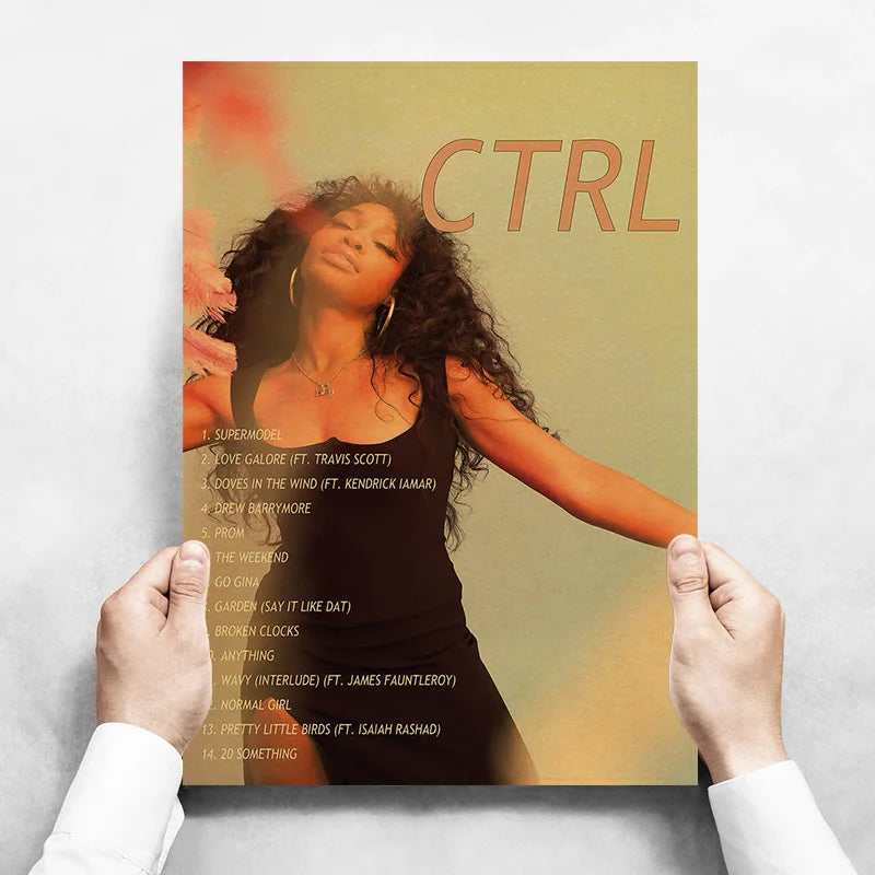 Mitski Drake Deftones Band Girl Lovers Poster Album Muzik EstetikRapper Kanvas Lukisan Poster Hiasan Dinding Bilik untuk Dinding