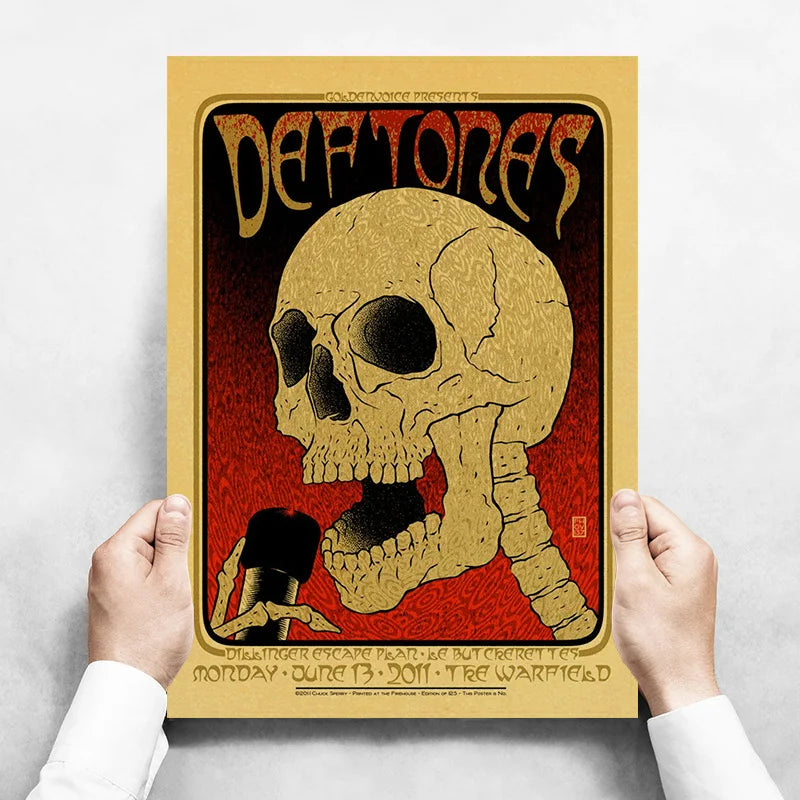 Mitski Drake Deftones Band Girl Lovers Poster Album Muzik EstetikRapper Kanvas Lukisan Poster Hiasan Dinding Bilik untuk Dinding