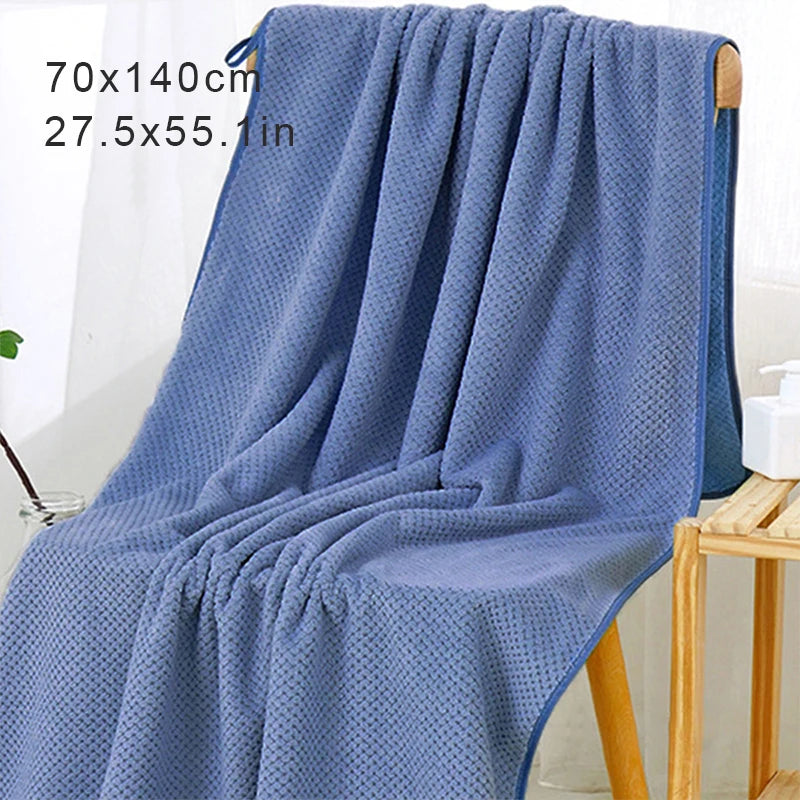 Tuala Mandian Rumah untuk Tuala Microfiber Badan untuk Gim Tebal, Sangat Menyerap - Sesuai untuk Pantai, Mandian dan Gim