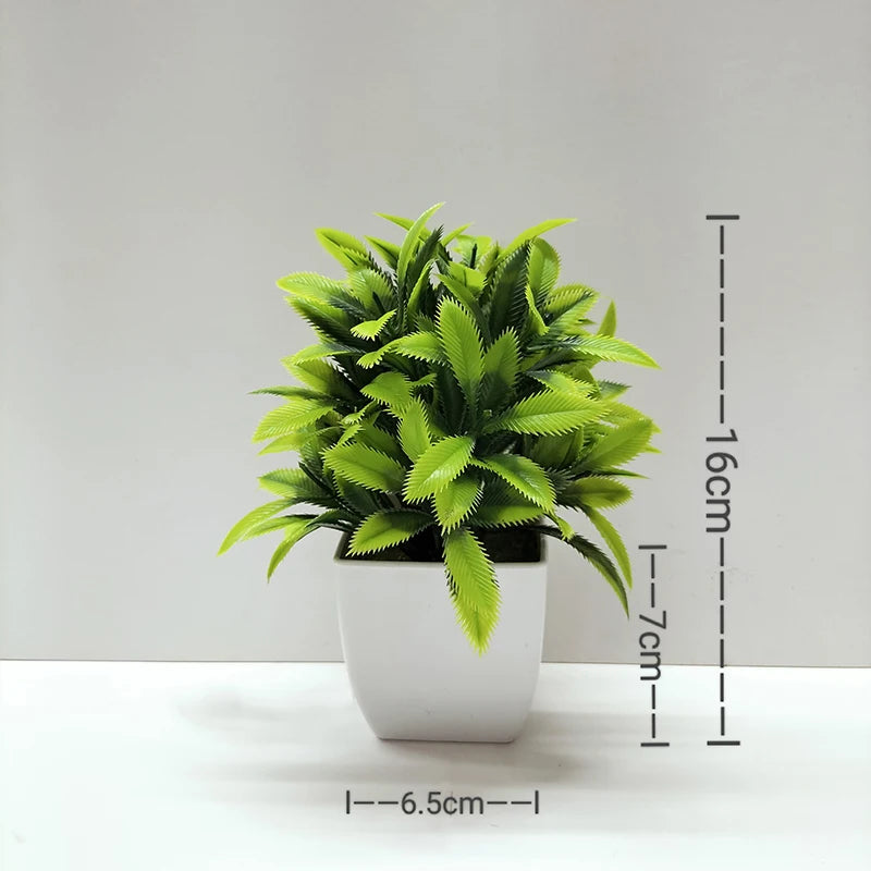 Artificial Potted Plant Bonsai Orange Pomegranate Fruit Tree With Pot Plastic Garden Fake Plant Decoration Home Decoration