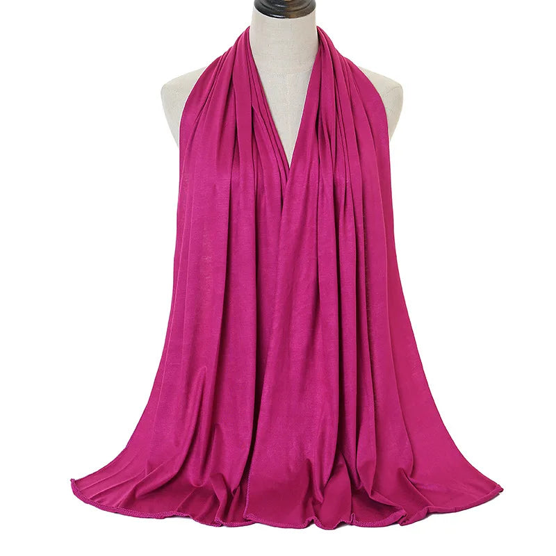 Tudung Tudung PolyesterJersey Untuk Muslimah Selendang Selendang Mudah Melar Tudung Modal Tudung Tudung Tudung Wanita Afrika Serban