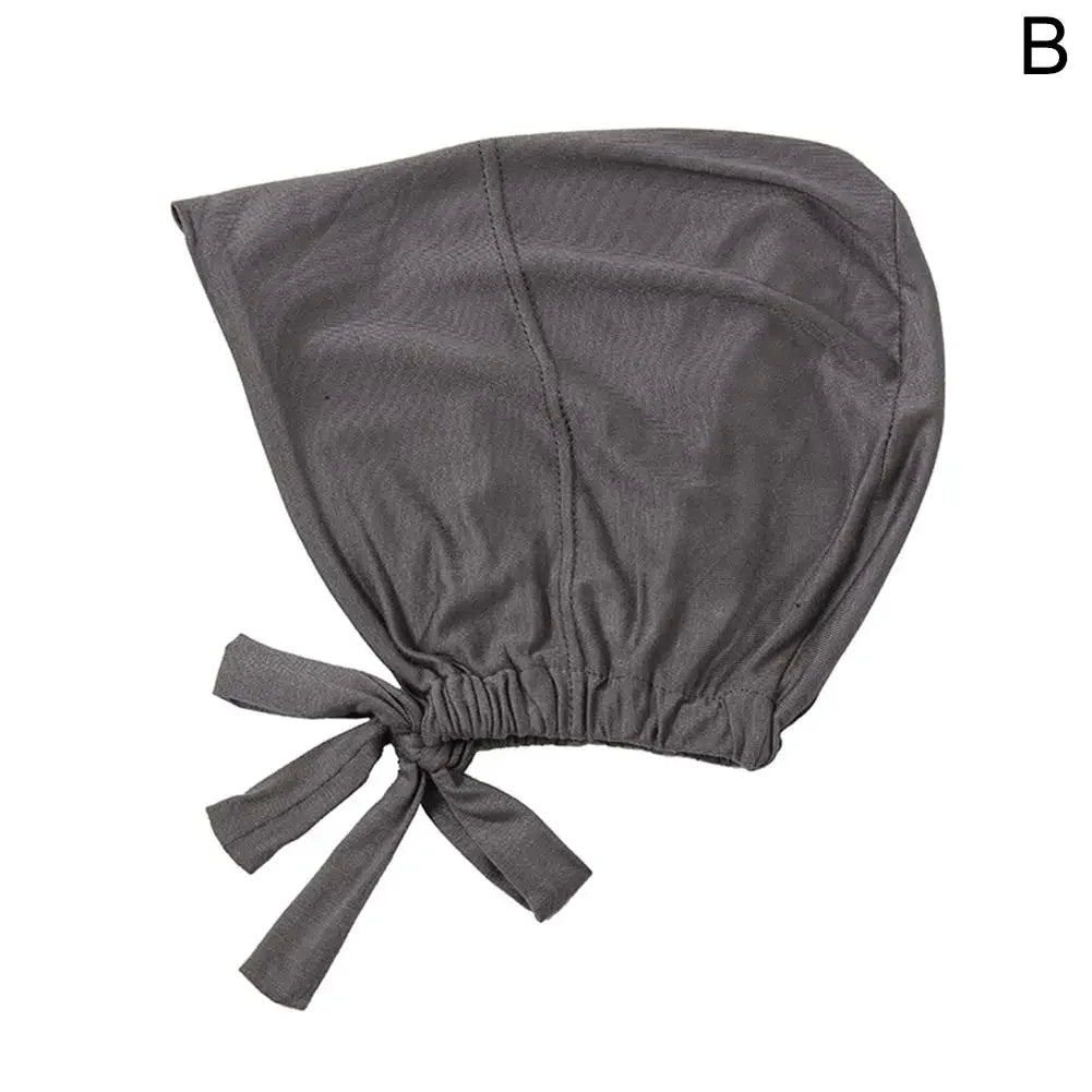 Topi Serban Regangan Muslim Wanita Modal Lembut Tudung Hijab Dalam Islam Islam Topi Tudung Topi Chiffon Modal Serban Setem Bawah