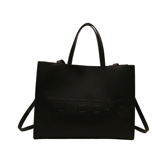 Beg Bahu Beg Kerja Kasual PU Kulit Beg Tangan Pejabat Perniagaan Besar Pemegang Atas Beg Beg Tangan untuk Wanita Kerja Membeli-belah Perjalanan