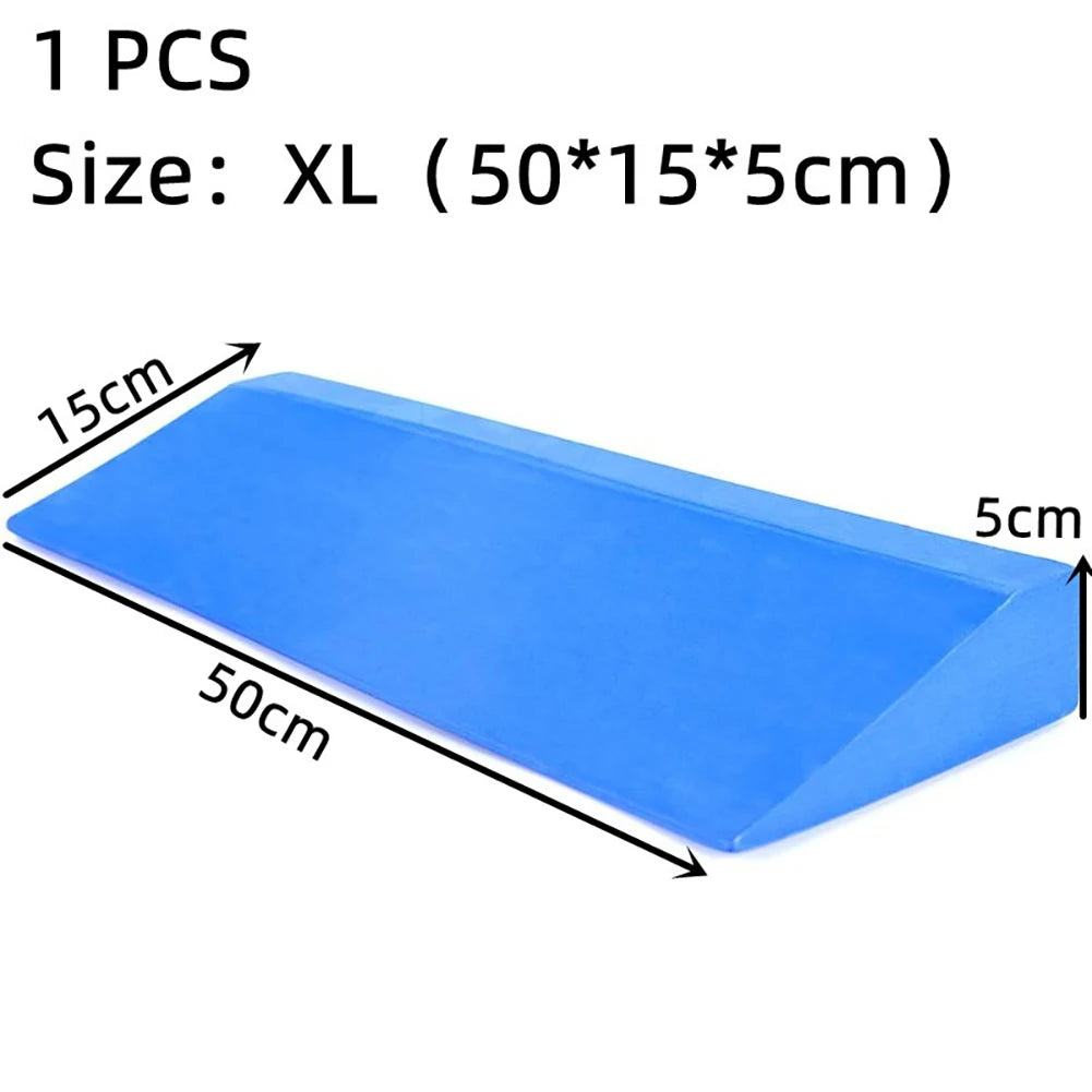 1/2 PcsYoga Wedge Blocks Lightweight Yoga Wedge Stretch Slant Board Wrist Lower Back Support for Exercise Gym Fitness