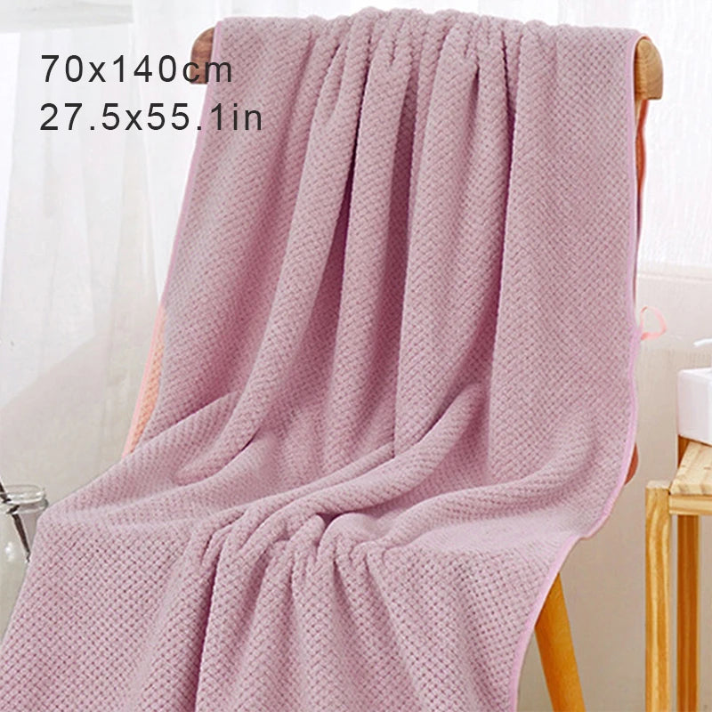 Tuala Mandian Rumah untuk Tuala Microfiber Badan untuk Gim Tebal, Sangat Menyerap - Sesuai untuk Pantai, Mandian dan Gim
