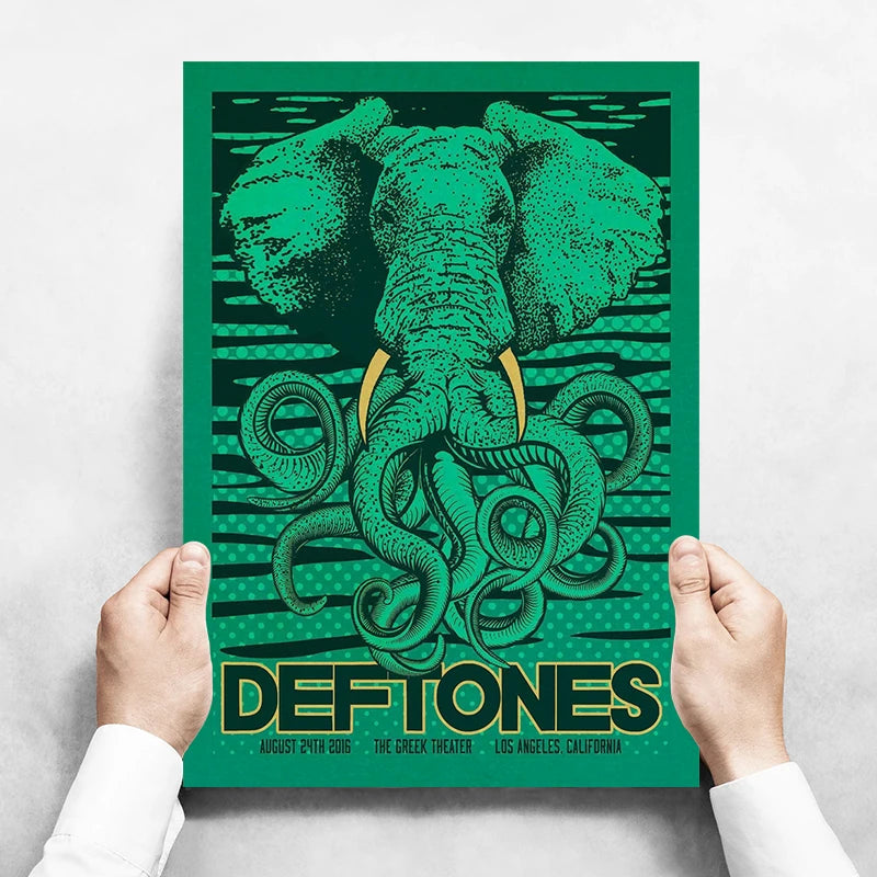 Mitski Drake Deftones Band Girl Lovers Poster Album Muzik EstetikRapper Kanvas Lukisan Poster Hiasan Dinding Bilik untuk Dinding