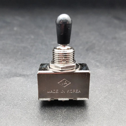 10pcs 3 Way Toggle Switch for Electric Guitar with Black/Cream/White Tip