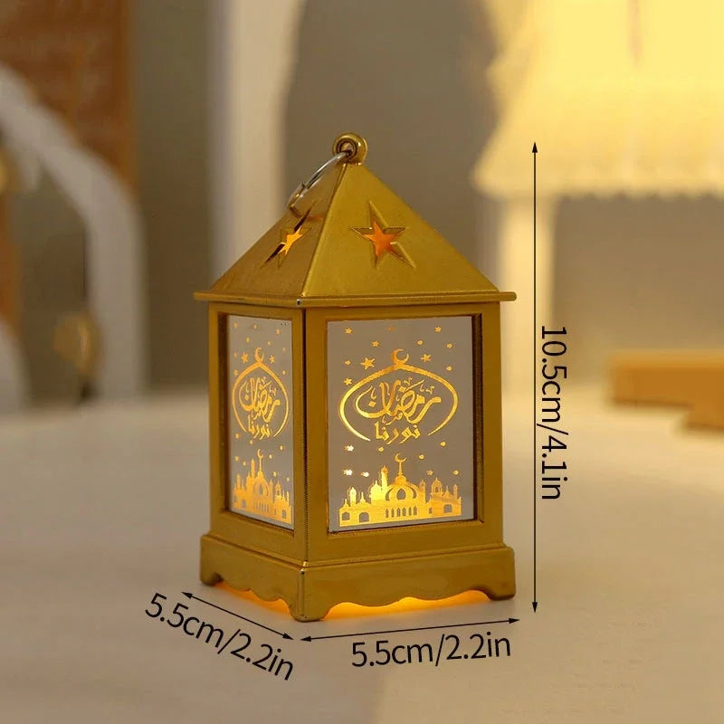 Lampu Tanglung Hiasan Ramadan 2024 Pesta Pesta Islam Islam LED Tanglung Hiasan Ramadan Kareem Untuk Aksesori Rumah