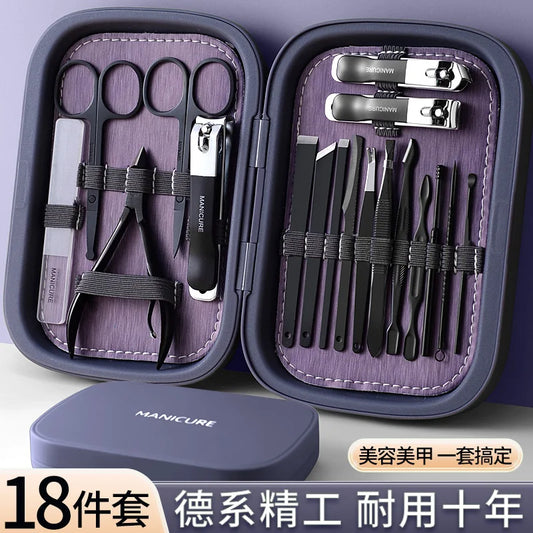 Gunting kuku set alat kecantikan yang mudah gunting kuku Gunting kuku pisau pedikur pisau pengupas telinga gunting kuku