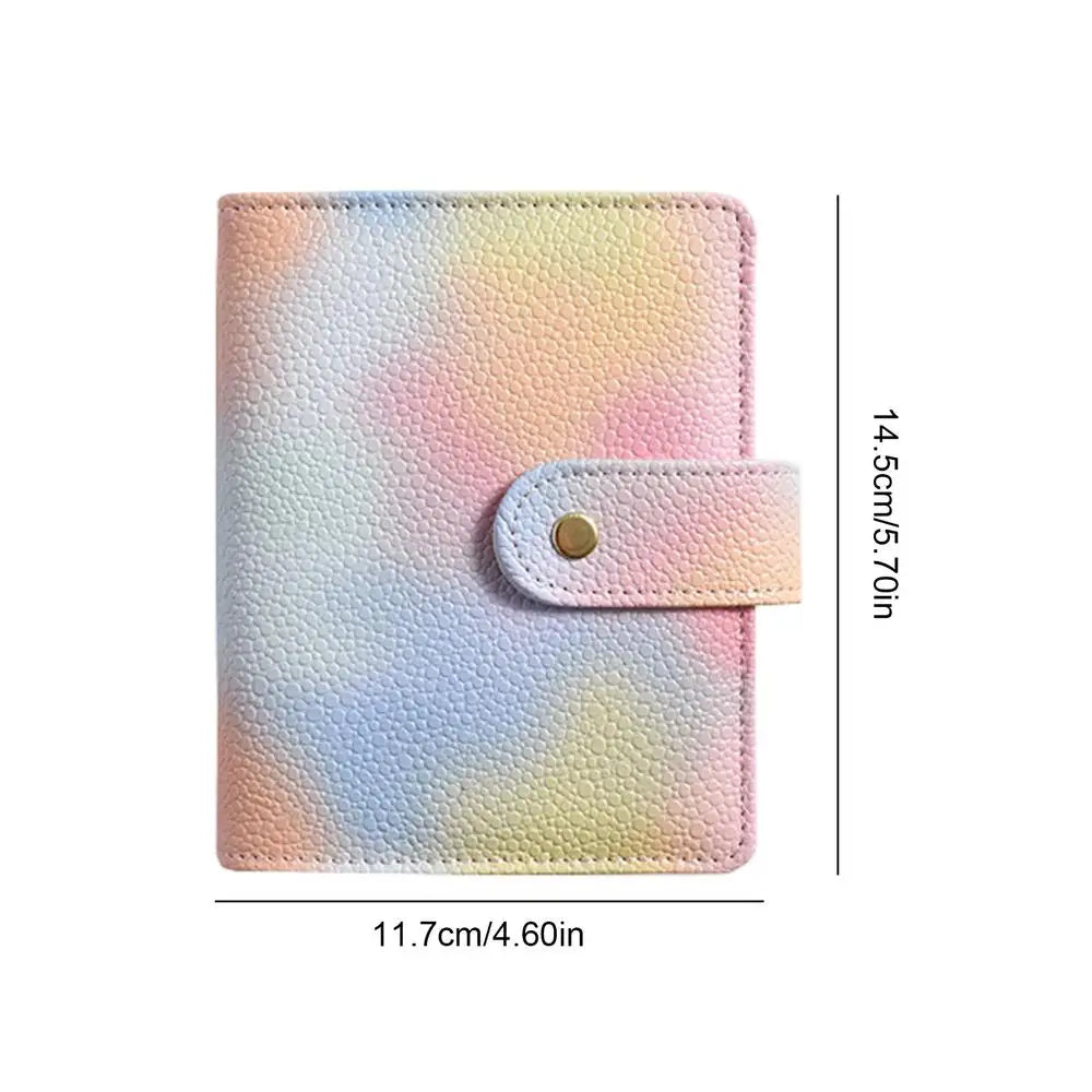 Savings Challenges Book With Envelopes A7 Macaron Color Budget Planner With Cash Envelopes Loose-Leaf Fashionable Budget Binder