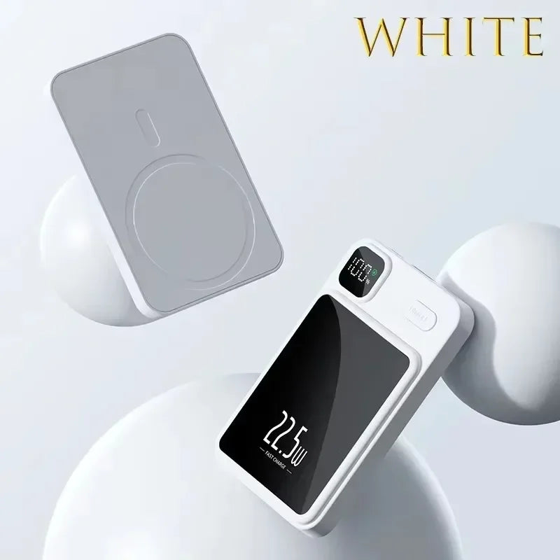 Bank kuasa magnet wayarles baharu 10000mAh Bank kuasa Magsafe 22.5W pengecasan super pantas sesuai untuk iPhone Samsung Huawei Xiaomi