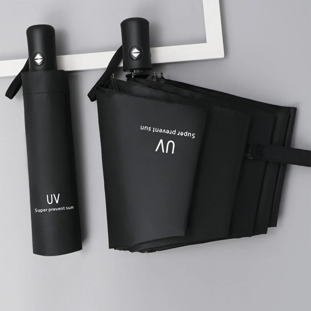 8 Ribs Travel Rain Sun Umbrellas Windproof Multi-color Travel Umbrella Automatic Open And Close