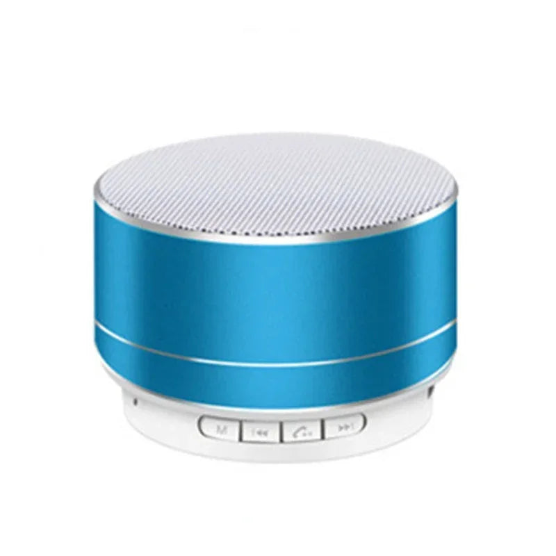 Pembesar Suara Bluetooth Wayarles A10 Subwufer Meriam Keluli Kecil Mudah Alih Kad Hadiah Mini Bluetooth Audio PC Komputer Riba Pembesar Suara di Luar