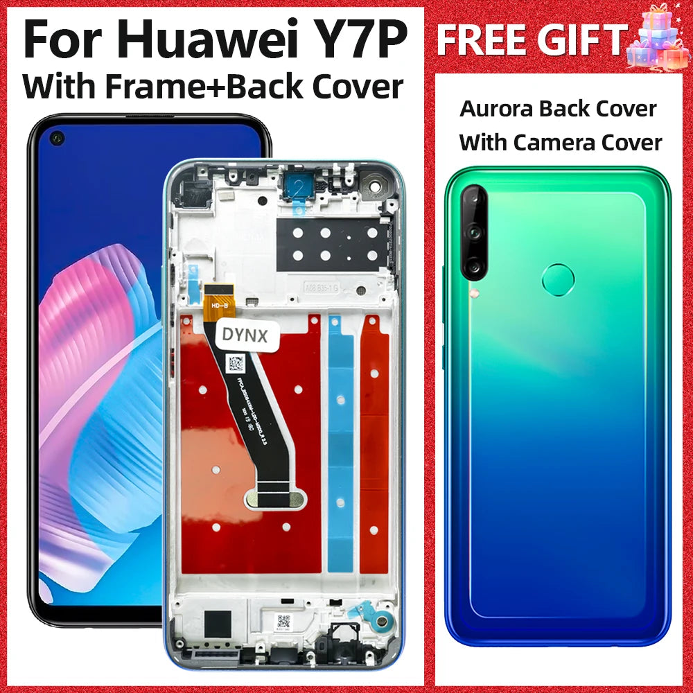 6.39'' Tested LCD Display Screen For Huawei Y7P 2020 LCD For Huawei ART-L28 ART-L29 LCD Screen Touch Digitizer Assembly
