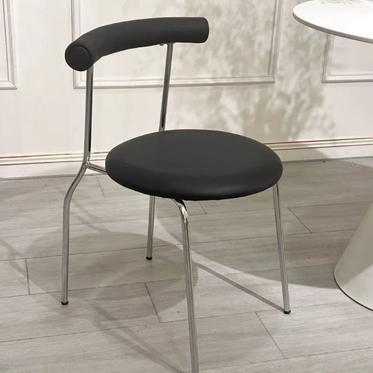 Dining Chairs Nordic Stackable Backback Dining Table Lounge Chairs For Household Living Room Kitchen Home Furniture Supplies