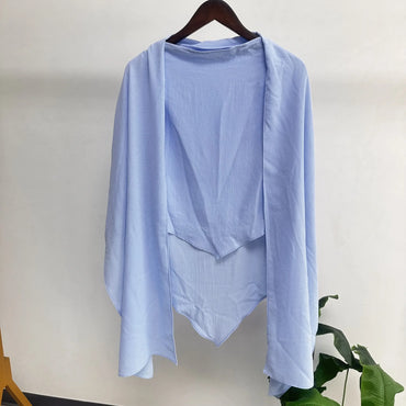 Fesyen Muslim Hijab Abaya Hijab untuk Wanita Abaya Khimar Wanita Jersi Islam Tudung Kepala Serban Serban Balut Segera