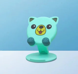 Mobile Phone Holder Tablets Desk Stand Cute Resin Animal For iPad Smartphone Cat Dog Ornament Home Tabletop Decor Statues