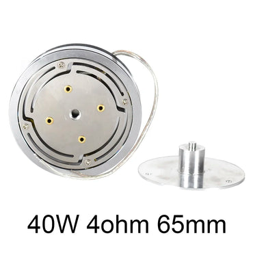 Pembesar Suara Getaran Resonans 80/50/40W Julat Penuh Pembesar Suara Audio Mudah Alih 100/75/65MM Pemacu Goncang Bass Woofer Anti-jiran