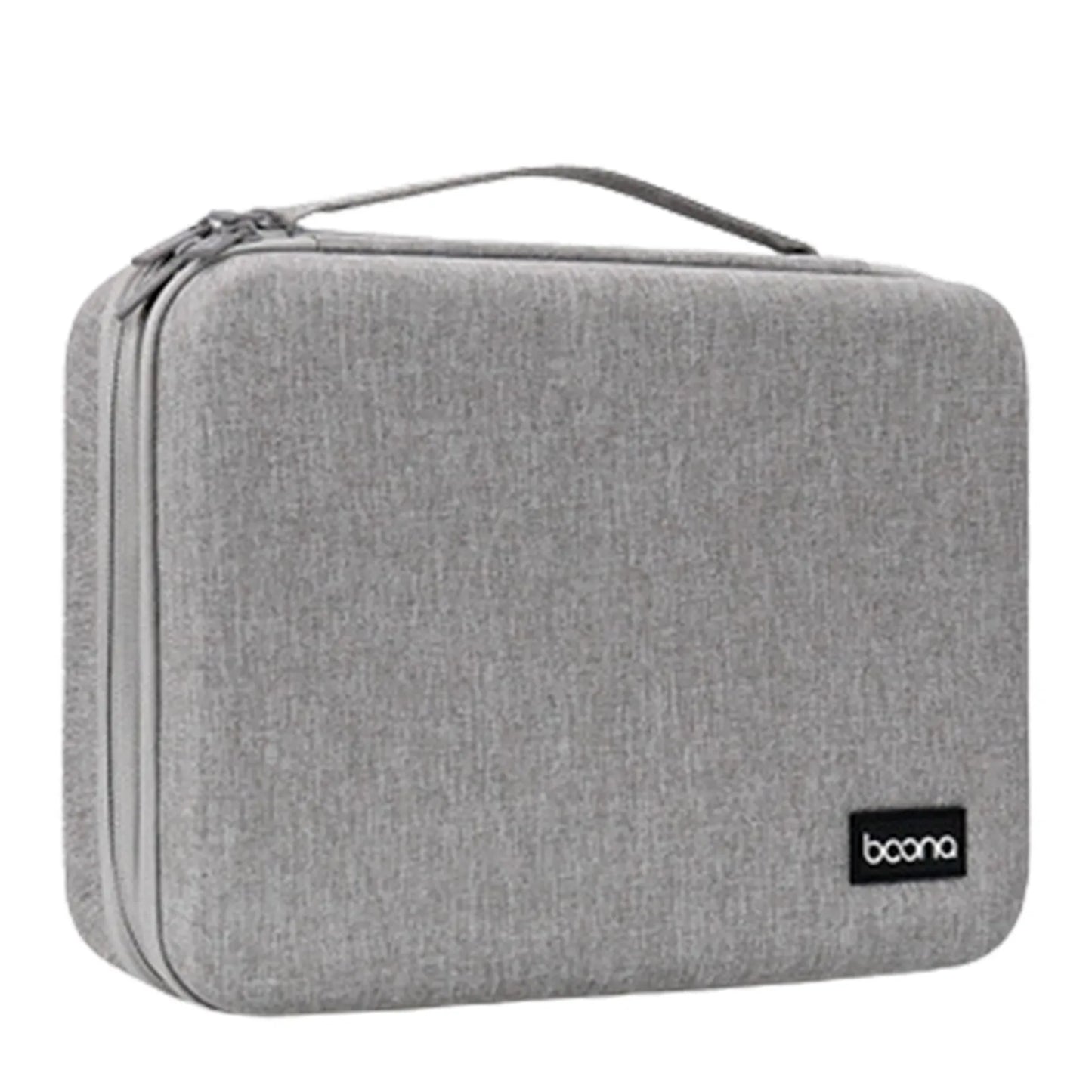 Beg Penyimpanan Digital EVA Dua Lapisan Keras Untuk Kabel Data Pengecas Fon Telinga Aksesori Elektronik Kotak Penganjur Perjalanan Penyimpanan