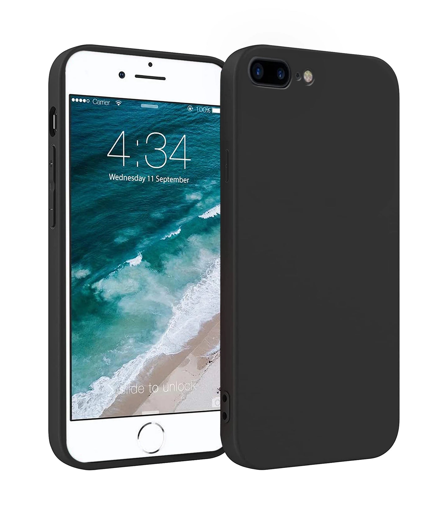 Sarung silikon serasi IPhone. Perumahan serasi dengan aksesori Magsafe dan pengecas wayarles. Kes pelindung pelindung terhadap kejutan.