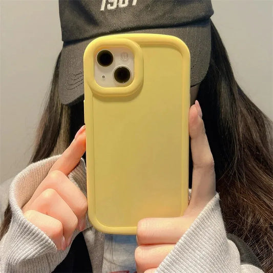 Luxury Matte Soft Candy Phone Case For iPhone 14 13 12 11 Pro Max Plus X Xs XR Max Shockproof Bumper Soft Silicone Cases Cover