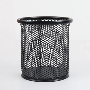 Pensil Berongga Kreatif Pemegang Periuk Berus Bekas Penyimpanan Meja Penyusun Alat Tulis Plastik Pemegang Pen Bekalan Pejabat