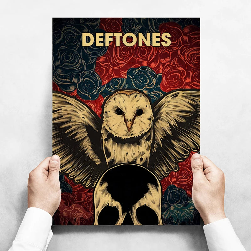 Mitski Drake Deftones Band Girl Lovers Poster Album Muzik EstetikRapper Kanvas Lukisan Poster Hiasan Dinding Bilik untuk Dinding