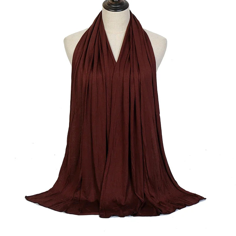 Tudung Tudung PolyesterJersey Untuk Muslimah Selendang Selendang Mudah Melar Tudung Modal Tudung Tudung Tudung Wanita Afrika Serban