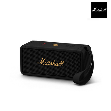 Pembesar Suara Marshall Middleton Black & Brass (1006034 1006262)