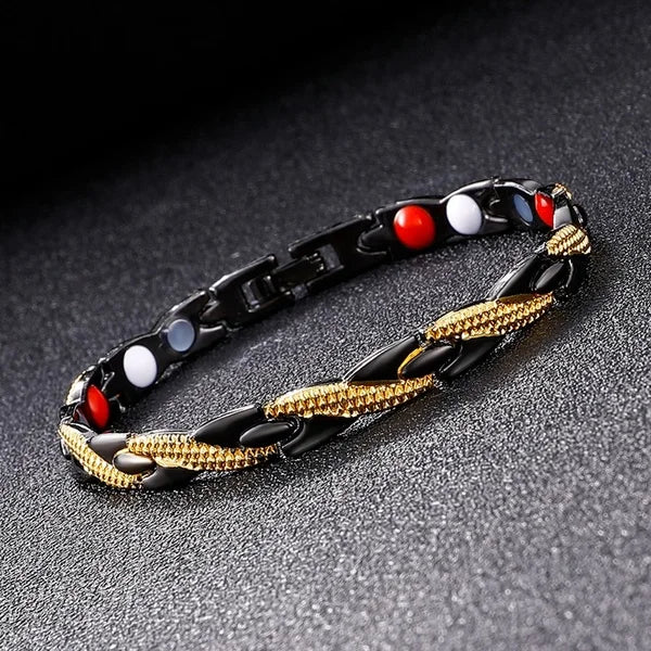 New Dragon Pattern Twisted Healthy Magnetic Magnet Bracelet for Women Power Therapy Magnets Bracelets Bangles for Women Men