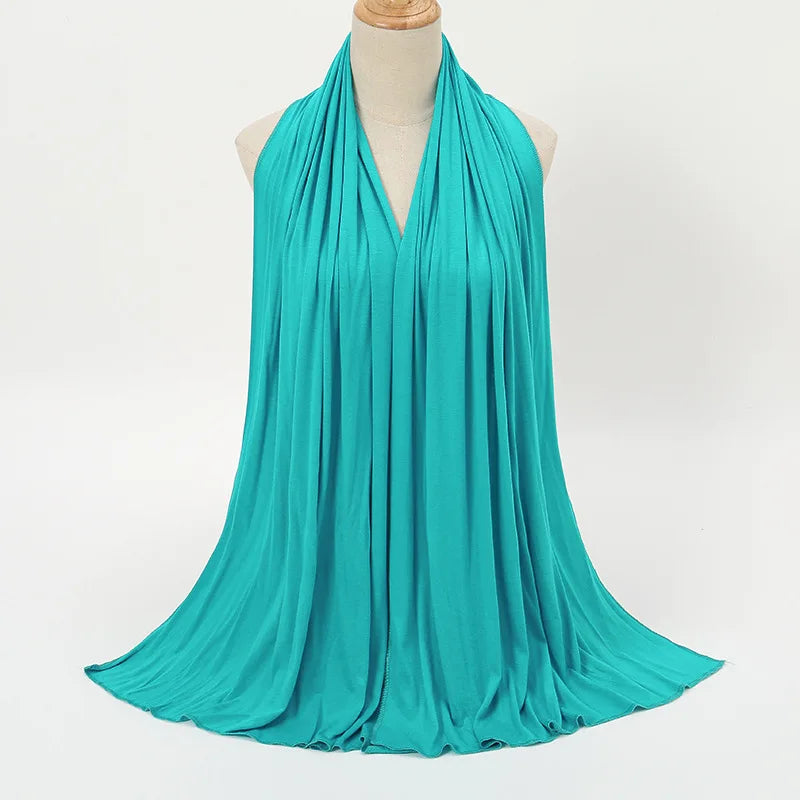 Tudung Tudung PolyesterJersey Untuk Muslimah Selendang Selendang Mudah Melar Tudung Modal Tudung Tudung Tudung Wanita Afrika Serban