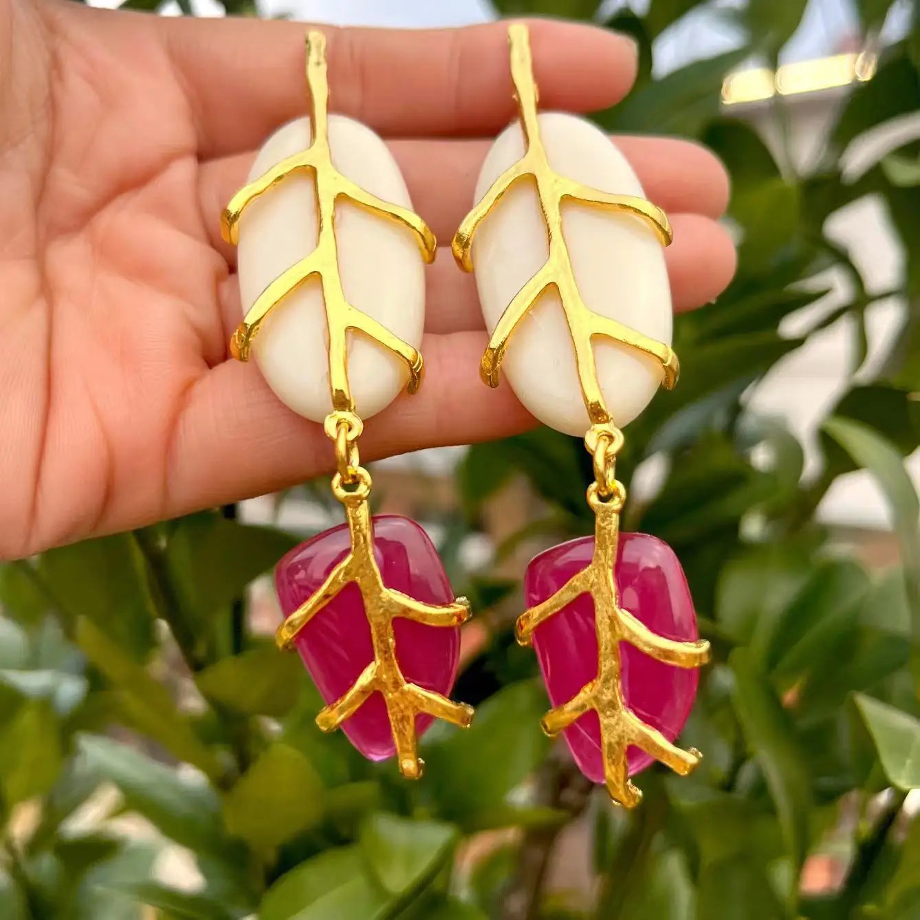 Anting Titisan Air Resin Baharu untuk Barang Kemas Kasual Parti Wanita