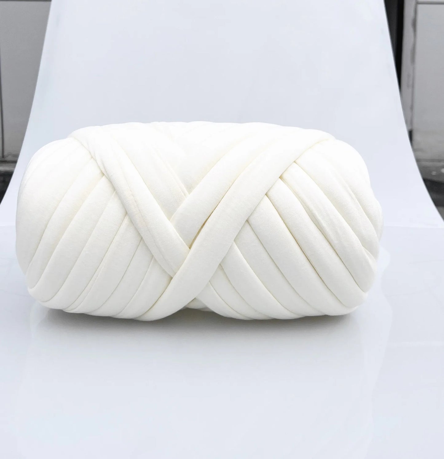 Hand Knitting Spin Coarse Thread DIY Pet Nest Thick Chunky Yarn Cotton Wool Tube Crochet Yarn Soft Bulky Arm Roving Blanket