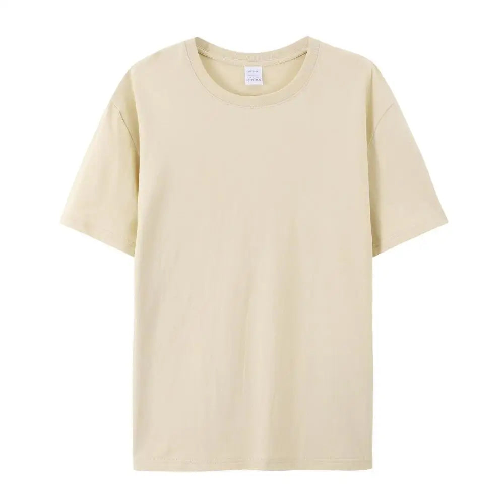 100% Kapas Kemeja-T Uniseks Putih Polos Leher Krew Tshirt Coton Herren Kemeja-T Uomo Kosong Hitam T-Shirt untuk Lelaki Playeras De Hombre