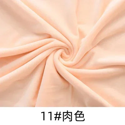 50x50cm/150x50cm 1mm Crystal Velvet Doll Skin Fabric For Short Plush Doll Skin Fabric Pillow DIY Handmade Cloth TJ987