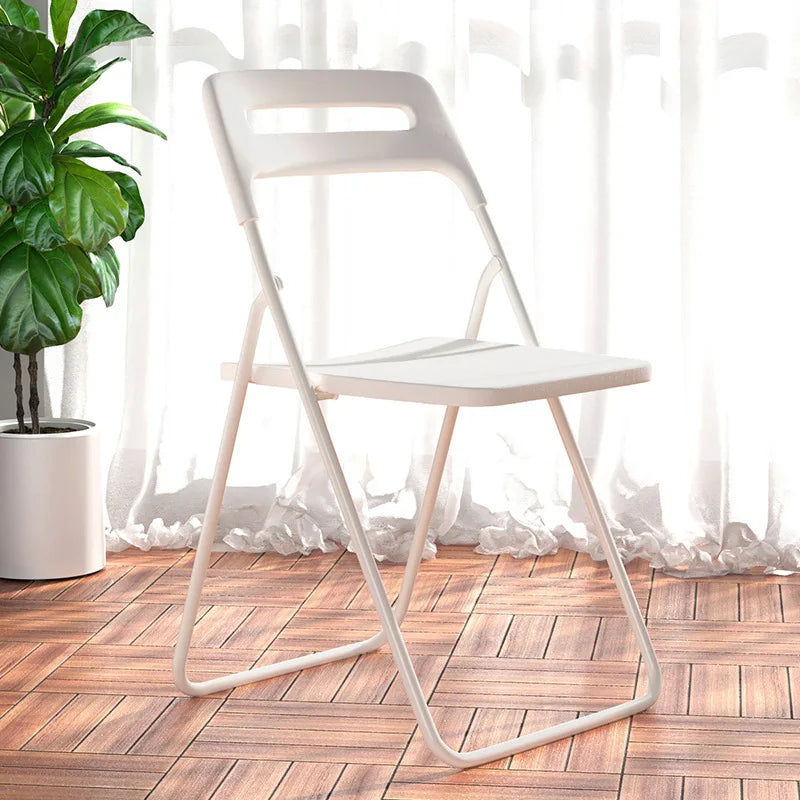 Folding Chairs Minimalist Home Leisure Backrest Chairs Dining Chairs Exhibition Chairs Plastic Training Chairs Dining Chair 2024