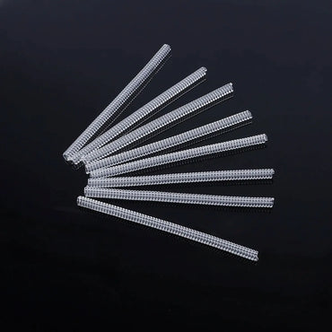 About8Pcs Invisible Ring Transparent Adjustment Tool Ring Size Adjustment Pad Ring Size Size Spring Adjustment Device