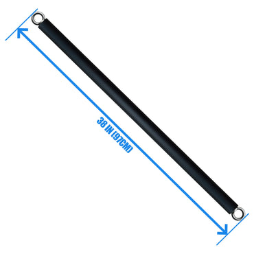 Non-Detachable LAT Pull Down Bar Cable Pulldown Attachments for Gym Straight Bar Resistance Band Bar for Weightlifting Workout