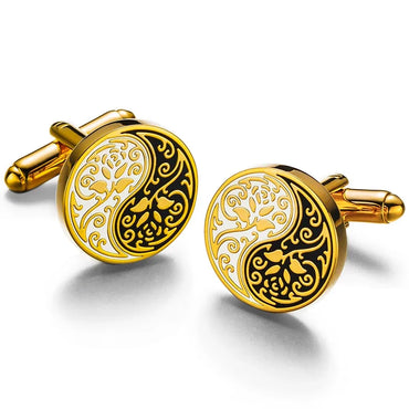 Manset Baju Untuk Lelaki Tai Chi Kung Fu Gossip Pautan Manset Mawar Sut Perkahwinan Aksesori Pakaian Tersuai