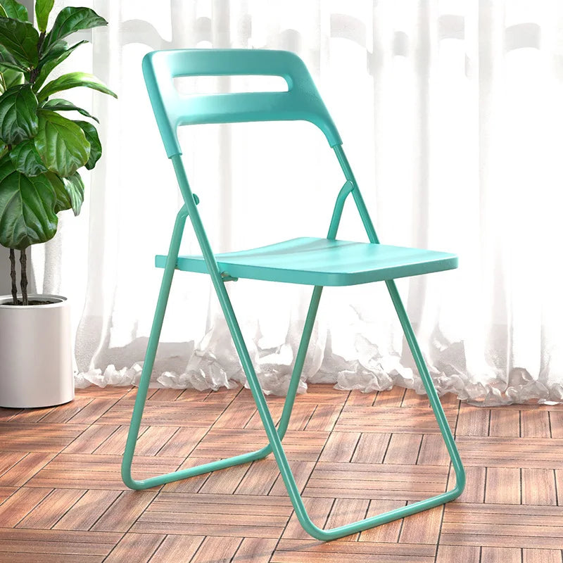 Folding Chairs Minimalist Home Leisure Backrest Chairs Dining Chairs Exhibition Chairs Plastic Training Chairs Dining Chair 2024