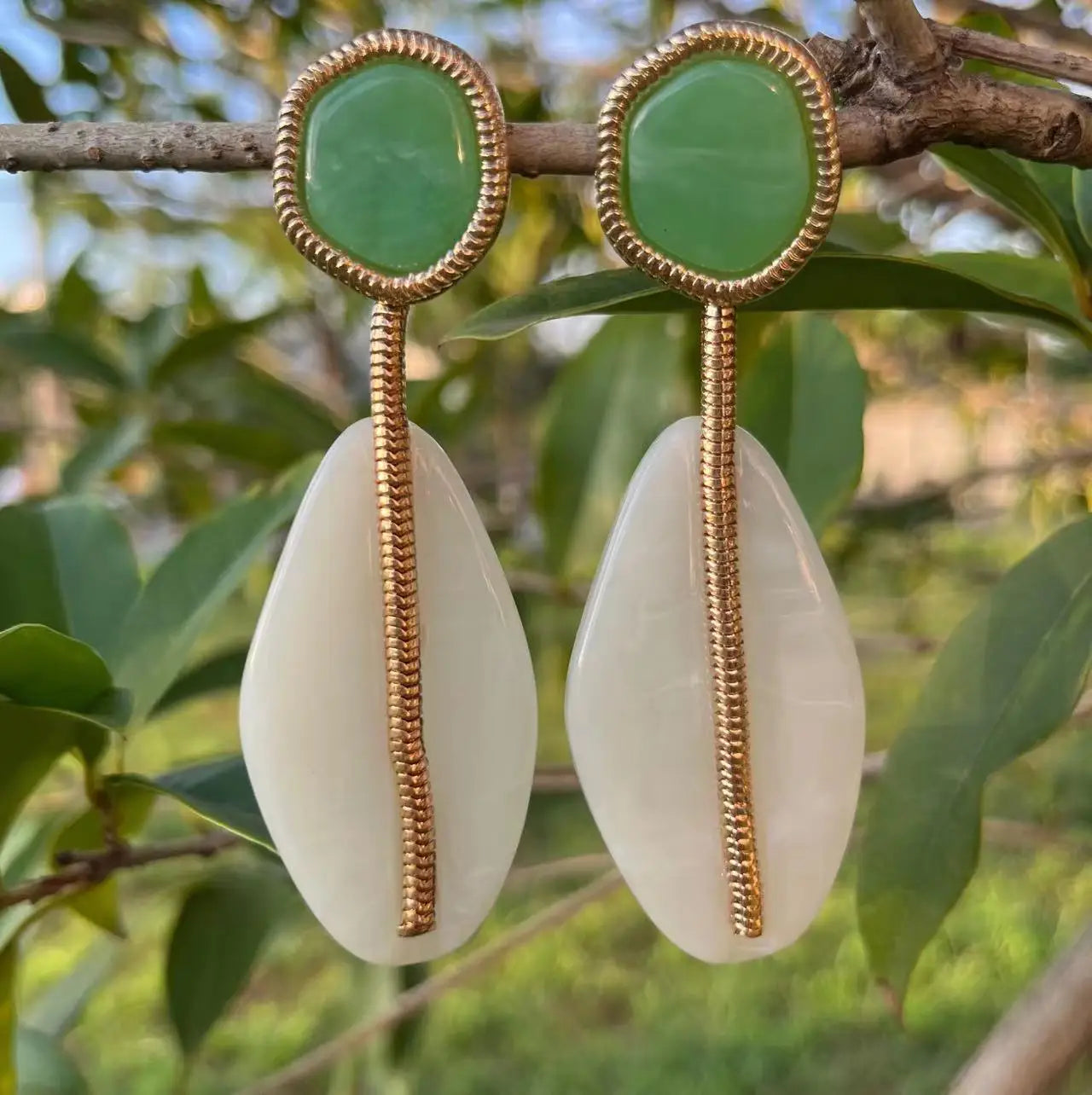 Anting Titisan Air Resin Baharu untuk Barang Kemas Kasual Parti Wanita