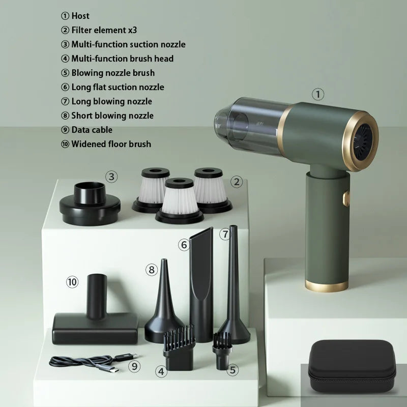 Pembersih Vakum Kereta Xiaomi Pembersih Vakum Kereta Hoover Pembersih Vakum Rumah Kuasa Tinggi Pembersih Vakum Kereta Berkuasa