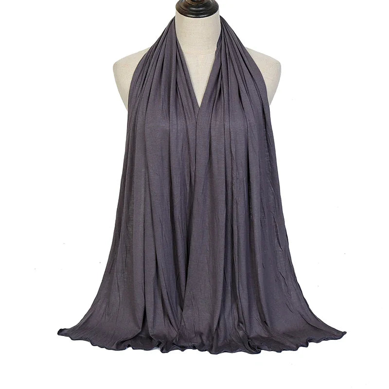 Tudung Tudung PolyesterJersey Untuk Muslimah Selendang Selendang Mudah Melar Tudung Modal Tudung Tudung Tudung Wanita Afrika Serban