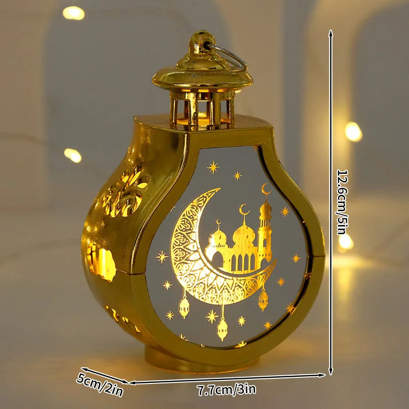 Lampu Tanglung Hiasan Ramadan 2024 Pesta Pesta Islam Islam LED Tanglung Hiasan Ramadan Kareem Untuk Aksesori Rumah