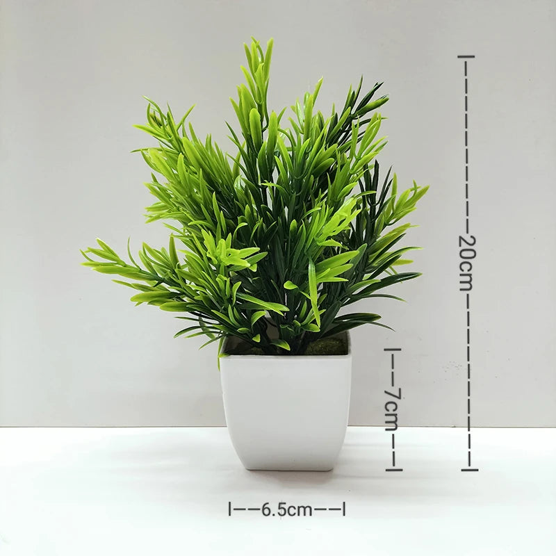 Artificial Potted Plant Bonsai Orange Pomegranate Fruit Tree With Pot Plastic Garden Fake Plant Decoration Home Decoration