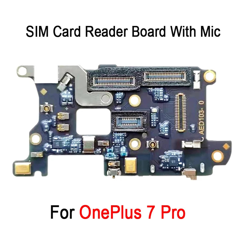 Menggantikan Papan Pembaca Kad SIM Dengan Mic Untuk OnePlus 7t / 7 Pro / 8/11
