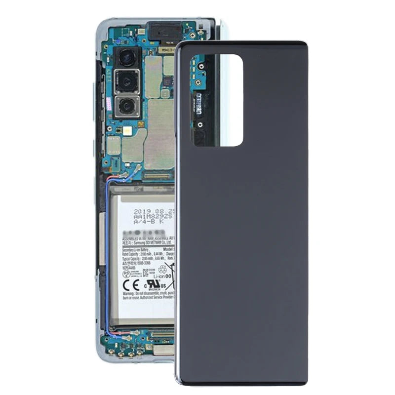 Penutup Belakang Bateri Kaca untuk Penggantian Sarung Perumahan Belakang Telefon Samsung Galaxy Z Fold2 5G SM-F916B