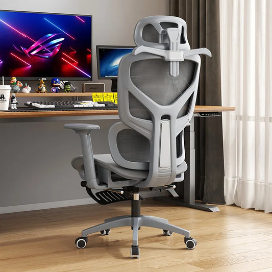 Computer Chair Home Office Chairs Comfortable Sedentary Hollow Gaming Reclining Ergonomic Breathable Fashion New Woker