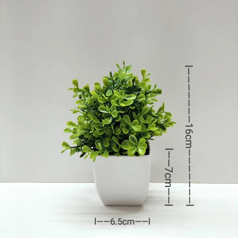 Artificial Potted Plant Bonsai Orange Pomegranate Fruit Tree With Pot Plastic Garden Fake Plant Decoration Home Decoration